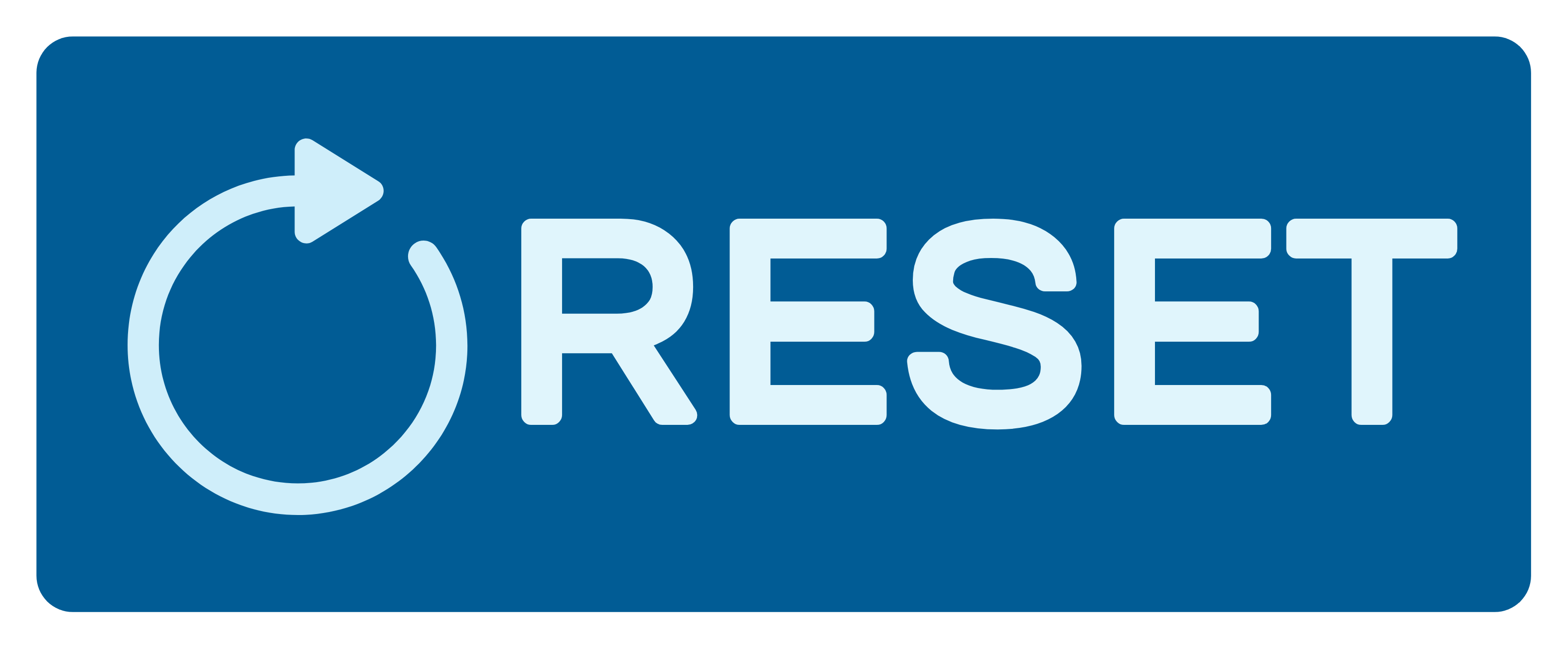 Logo Reset je stress systeem